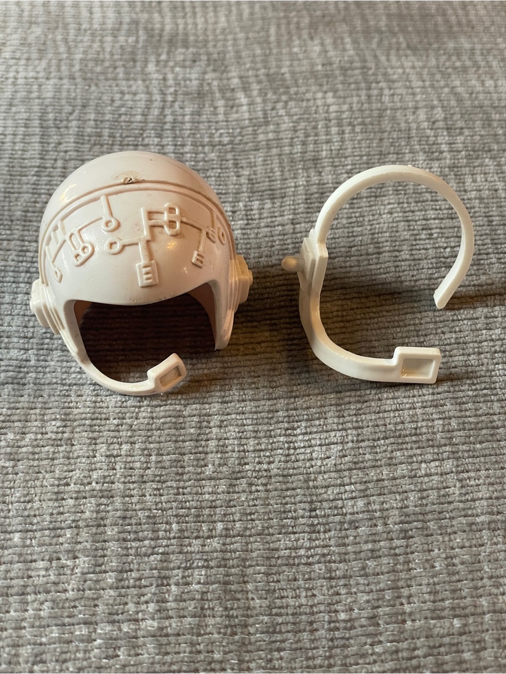 Vintage Kenner Six Million Dollar Man Accessories Radio Helmet & Headset